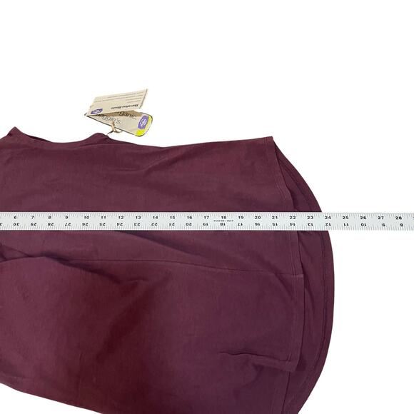 Maggie's Organics NWT Sleeveless Organic Cotton Blouse Purple Small - Picture 8 of 8